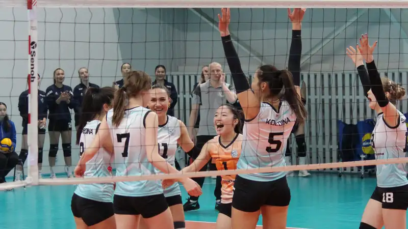 ВК "Алматы" волевой победой завершил регулярный чемпионат женской Национальной лиги