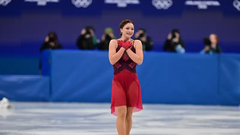 Софья Самоделкина выступила в короткой программе чемпионата мира-2026
