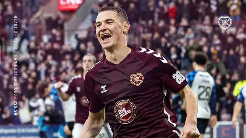 Чесноков выступил с заявлением после дебютного гола за "Хартс"