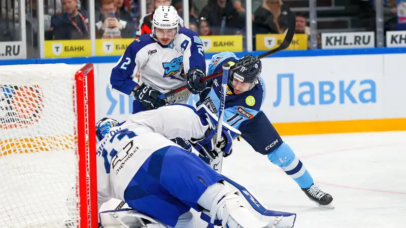 Прямая трансляция матча КХЛ "Сибирь" — "Барыс"