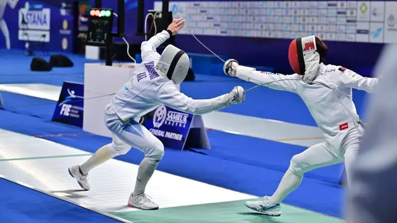 Казахстанский фехтовальщик вышел в финал этапа Кубка мира в Астане