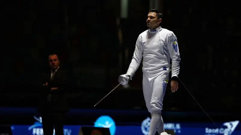 Руслан Курбанов стал серебряным призёром домашнего этапа Кубка мира по фехтованию