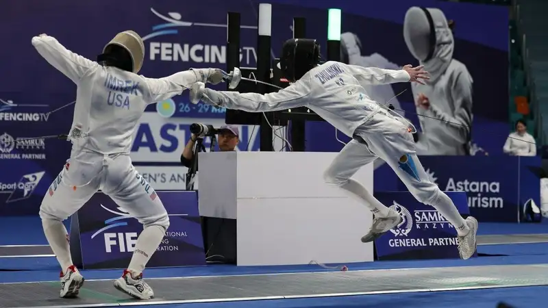 Мужская сборная Казахстана по фехтованию пробилась в полуфинал Кубка мира