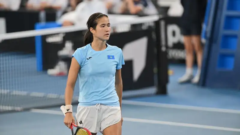 Казахстанская теннисиста стала триумфатором турнира в Индии