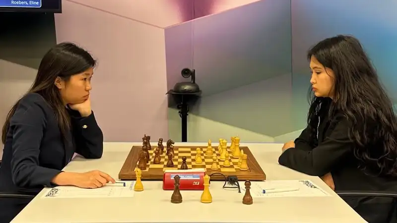 Бибисара Асаубаева проиграла сопернице из Индии на топ-турнире по шахматам на Кипре