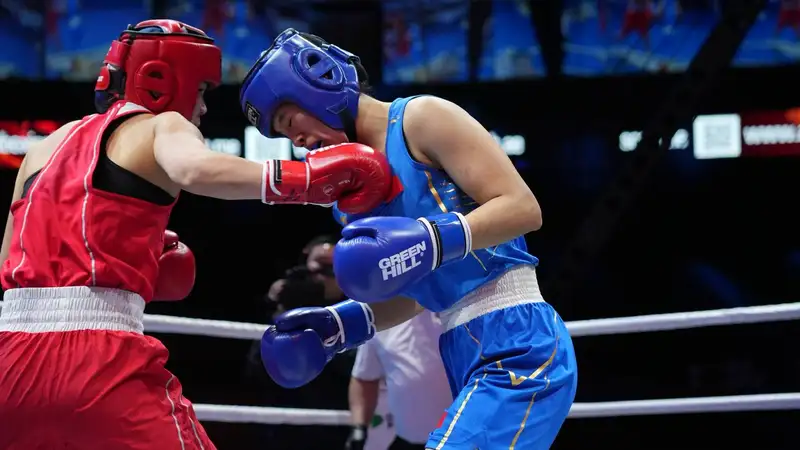 Казахстанка Бакыт Сейдиш успела провести бой до отключения света