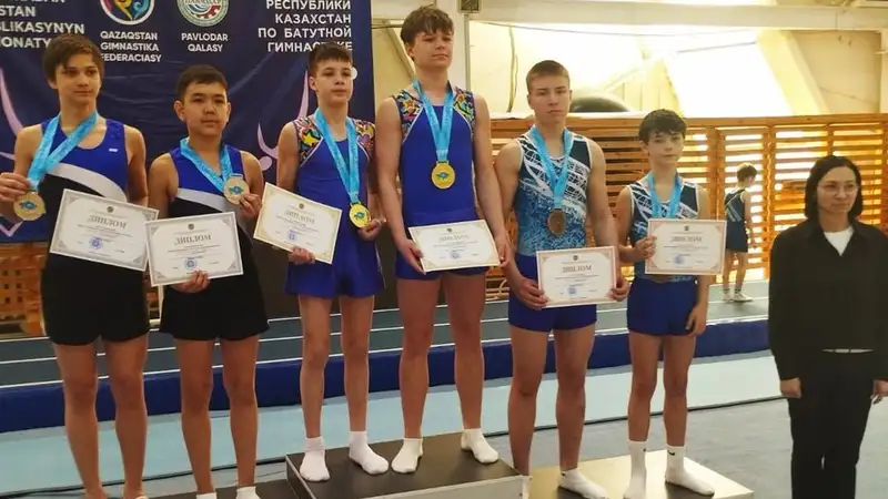 Гимнасты Алматы завоевали 20 медалей и стали первыми в командном зачёте