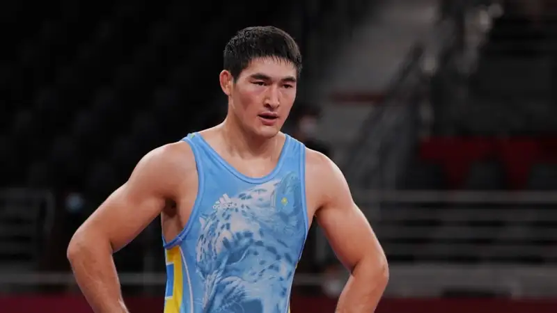 Разгромом завершилась схватка Казахстан - Кыргызстан за финал чемпионата Азии по борьбе