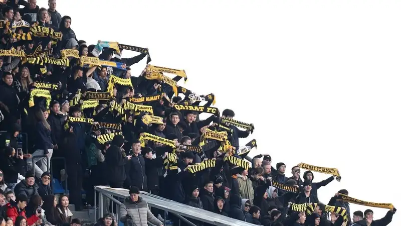 Количество зрителей на стадионах