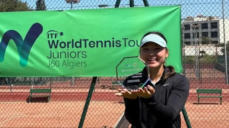 16-летняя казахстанская теннисистка стала чемпионкой турнира в Алжире