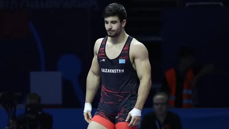 Один из самых перспективных борцов Казахстана не вышел в финал дебютного ЧА среди взрослых