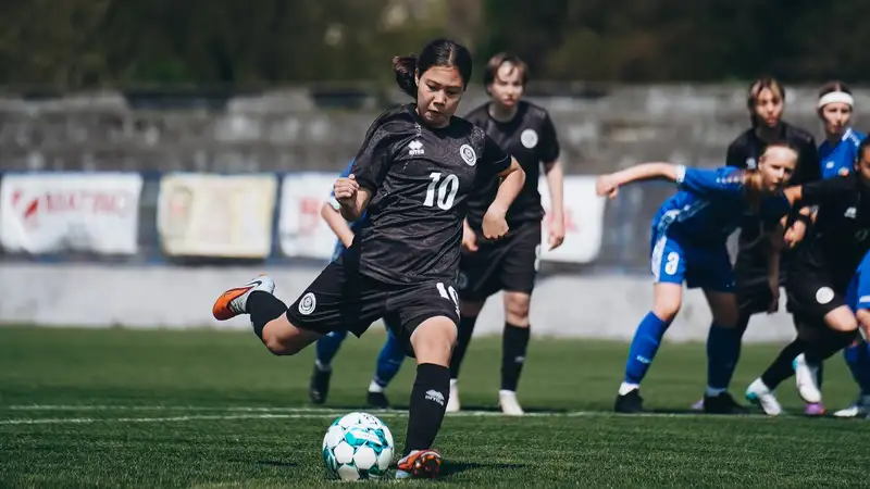 Разгромом завершился матч Казахстан - Черногория в рамках чемпионата Европы по футболу