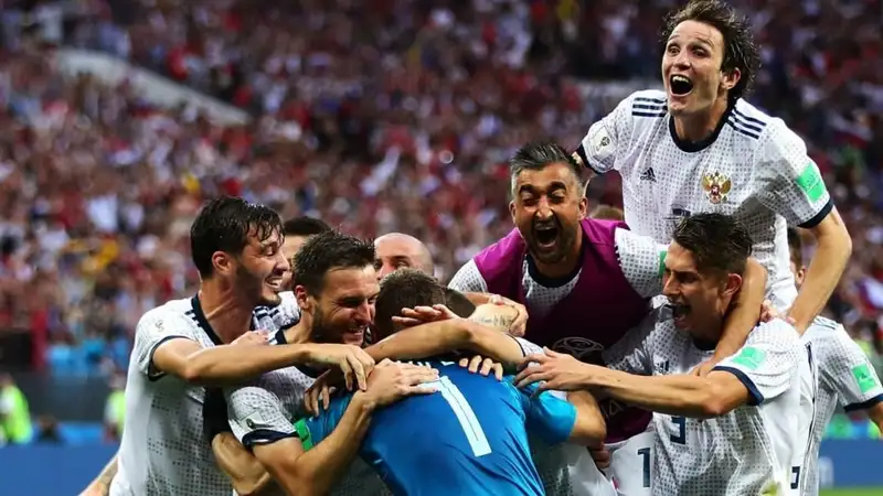 РФ забила 8 мячей Кубе