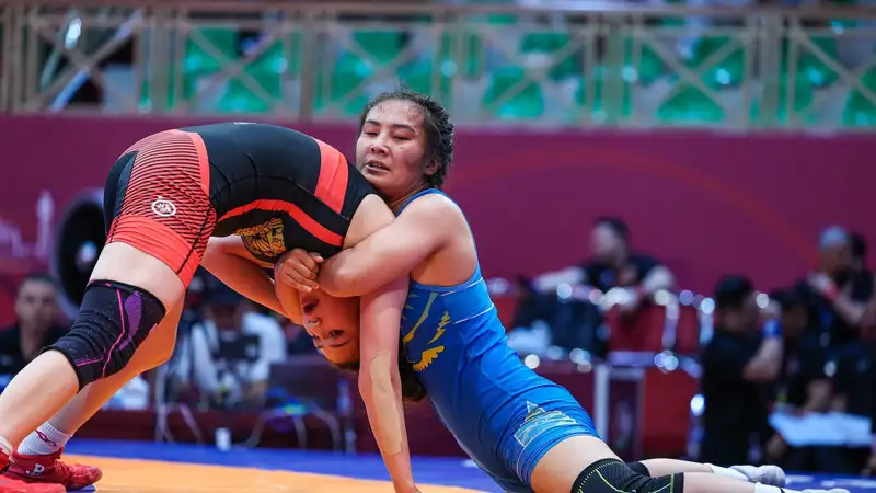 Казахстанская борчиха вышла в полуфинал чемпионата Азии