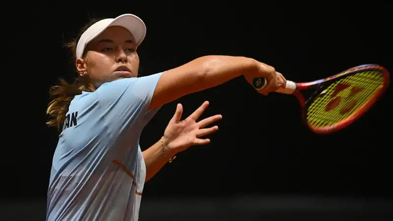 Два сета решили судьбу матча дебютантки сборной Казахстана против чемпионки US Open