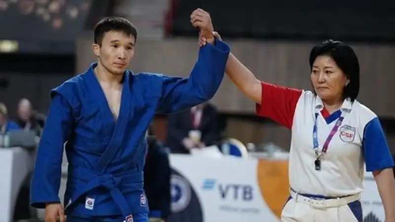 Казахстанский самбист стал победителем этапа Кубка мира в Ереване