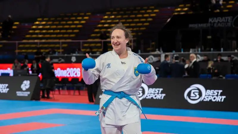Казахстанская каратистка стала триумфатором элитного турнира в Китае