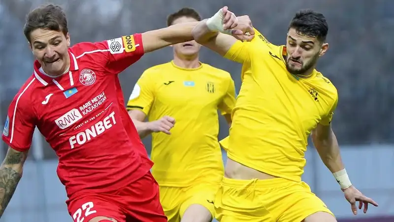 Футболисты "Жениса" скандировали речёвку после крупного поражения в пятом туре КПЛ