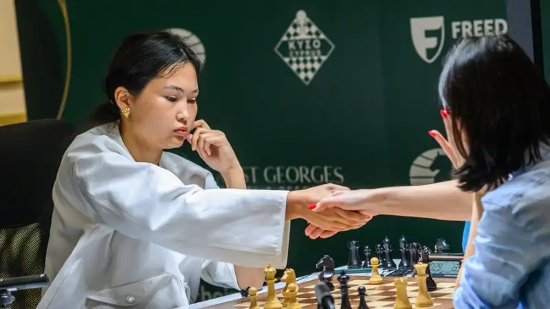 Бибисара Асаубаева обыграла украинку на престижном турнире по шахматам