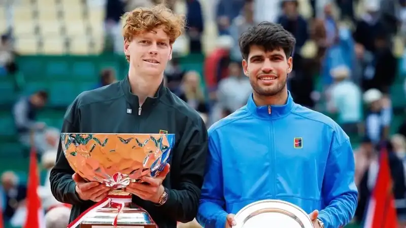 Алькарас и Синнер установили новый рекорд ATP