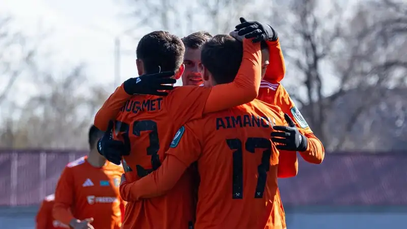 Разгромной победой завершился матч "Шахтёра" в Первой лиге