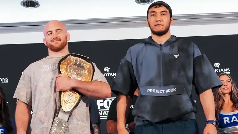 Видео поражения Айтмухана в лиге RAF