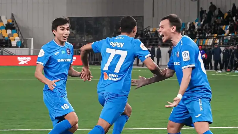 Неожиданной развязкой завершился матч "Кайсар" - "Алтай" в КПЛ