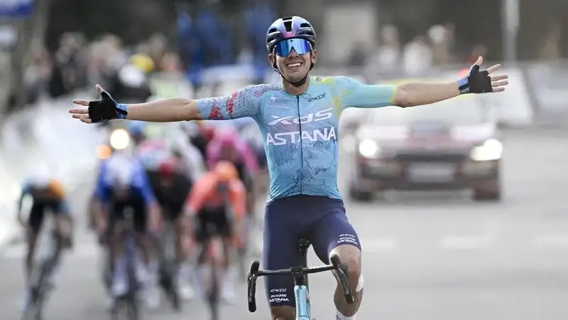 Сын Александра Винокурова стал лучшим азиатским гонщиком на "Туре Хайнаня"