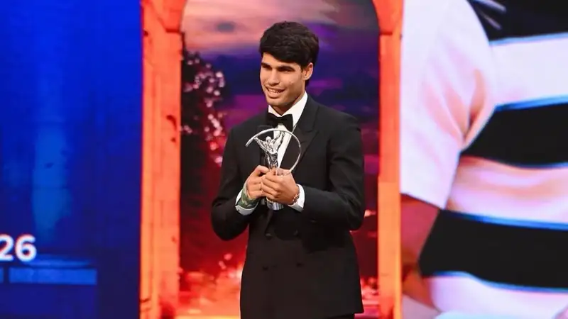 Карлос Алькарас признан лучшим спортсменом года