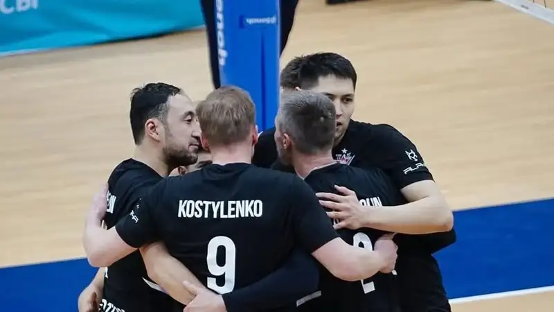 Волейболисты "Актобе" обыграли "Жетысу" в первом матче финальной серии Нац. лиги