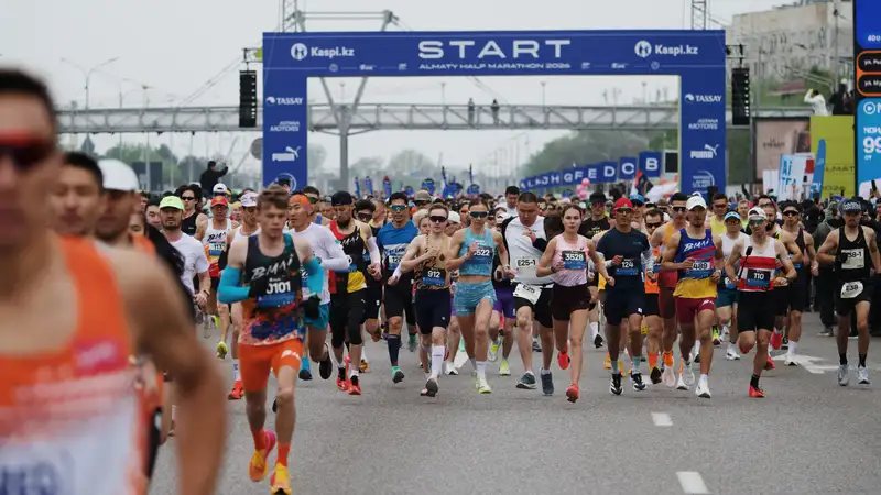 На полумарафоне в Алматы участник из Китая установил новый рекорд трассы