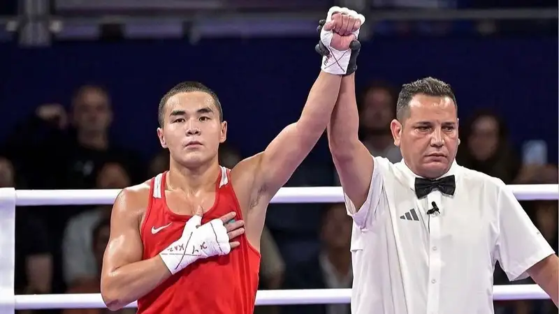Появилось видео уверенной победы Базарбайулы на Кубке мира по боксу в Бразилии