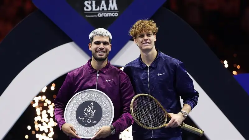 Синнер не скрыл разочарования от отсутствия Алькараса и Джоковича на турнире в Мадриде