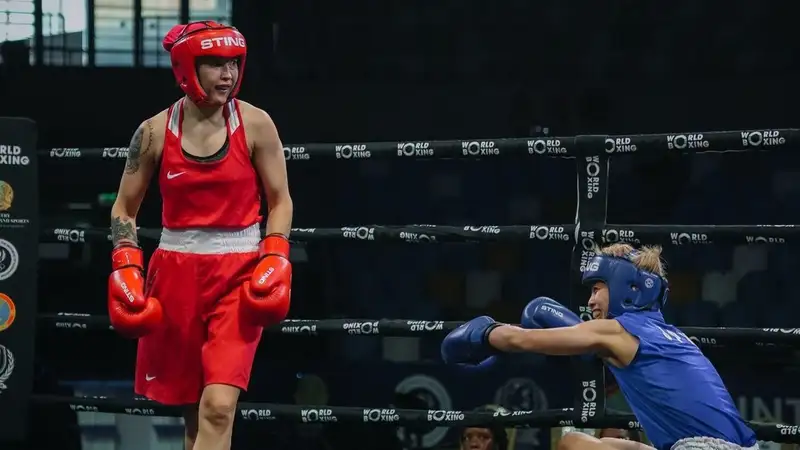 Кызайбай прокомментировала свой сенсационный вылет с Кубка мира по боксу