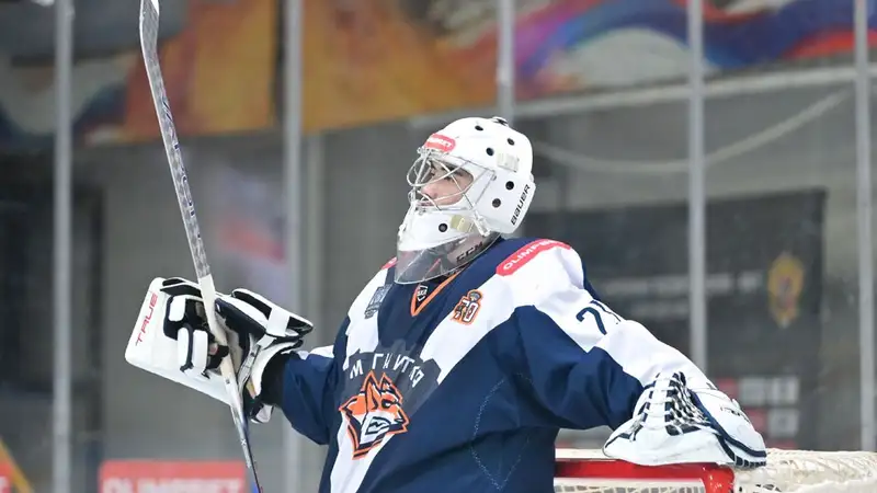 Вратарь сборной Казахстана не помог своему клубу победить в плей-офф ВХЛ