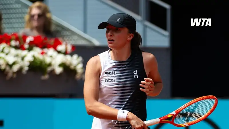 Швёнтек вышла в третий круг турнира в Мадриде