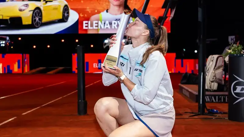 Елена Рыбакина "отпраздновала юбилей" на крупном турнире в Мадриде