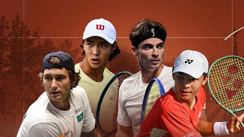 Юные казахстанские теннисисты провели матчи на турнире "Челленджер" в Шымкенте