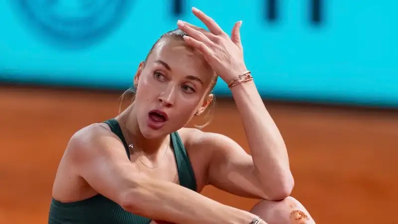 Появился видеообзор сенсационного поражения Рыбакиной в Мадриде