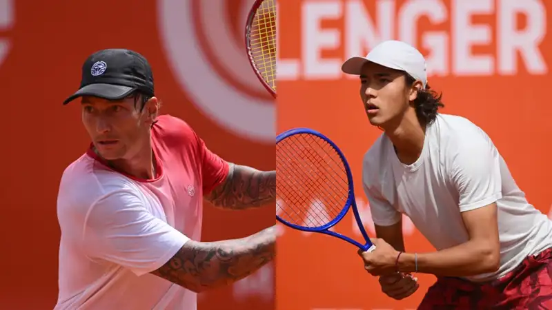 Казахстанское дерби намечается в первом круге международного турнира по теннису