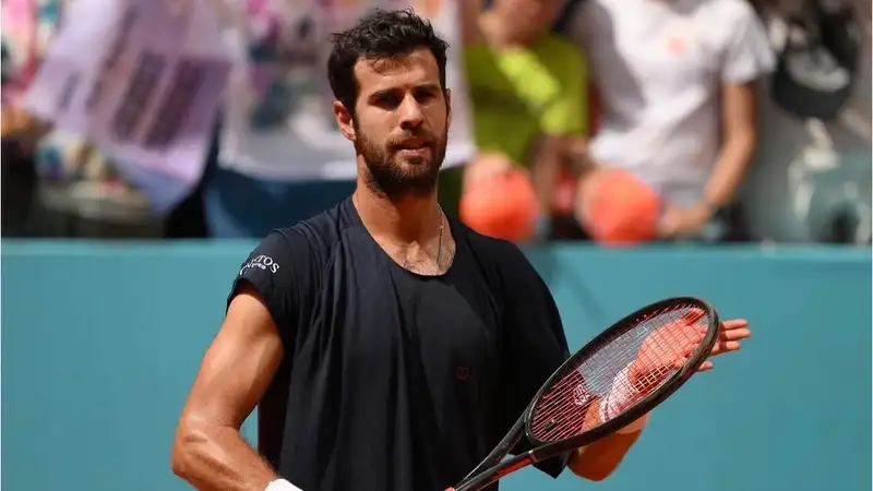 Победитель Almaty Open-2024 завершил выступление на "Мастерсе" в Мадриде