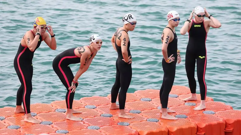 Сборная Казахстана упустила "бронзу" в эстафете на пляжных Азиатских играх в Китае