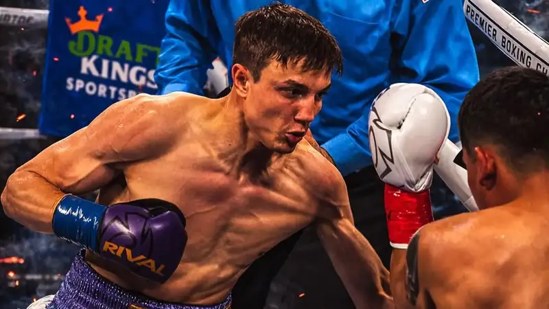Непобеждённый казахстанский боксёр узнал дату следующего боя после успеха в Балтиморе