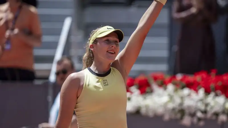 Мирра Андреева обыграла обидчицу Соболенко и вышла в финал топ-турнира в Мадриде