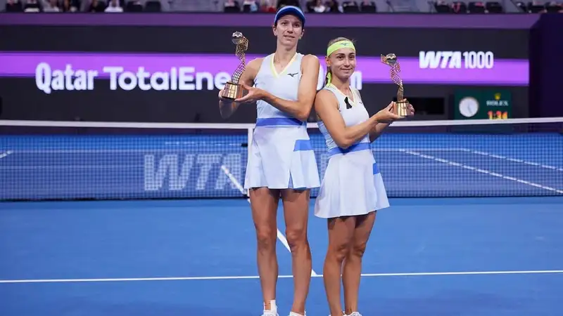 Лучшая парница Казахстана узнала своё место в рейтинге WTA