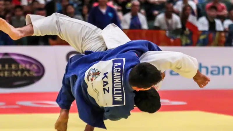 Ансарбек Гайнуллин завоевал "бронзу" Qazaqstan Barysy Grand Slam в Астане