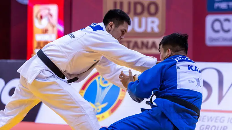Казахстанский дзюдоист уступил в схватке за "бронзу" Qazaqstan Barysy Grand Slam в Астане