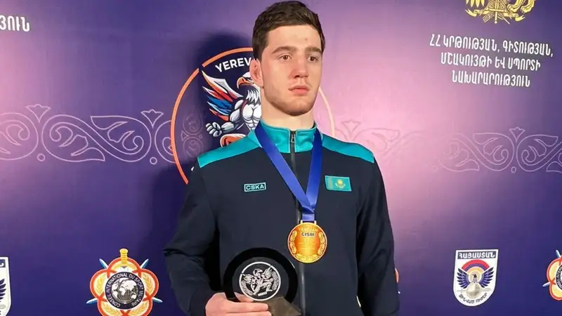 Призёр молодёжного чемпионата мира уступил в битве за финал Кубка Казахстана по вольной борьбе