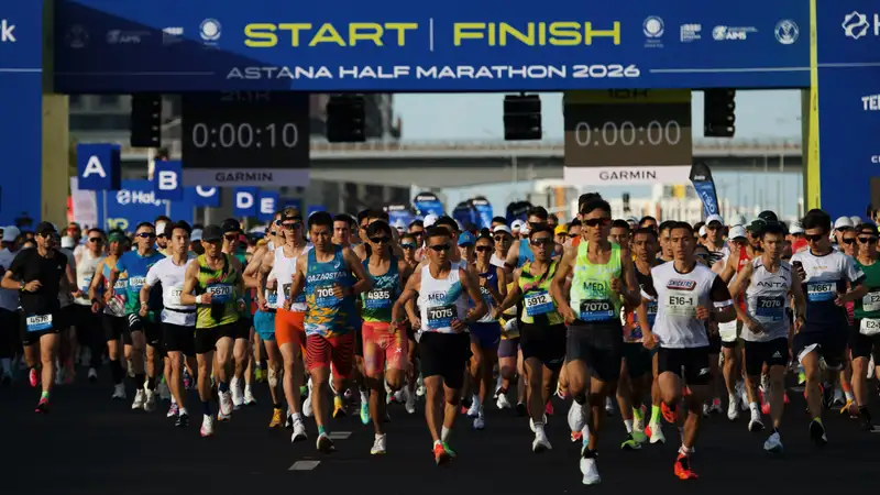 Astana Half Marathon 2026 установил рекорд по числу иностранных участниковм
