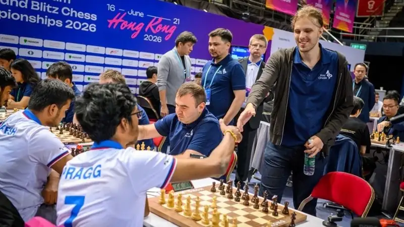 Команда Kazchess в числе лидеров после первого дня чемпионата мира по шахматам 